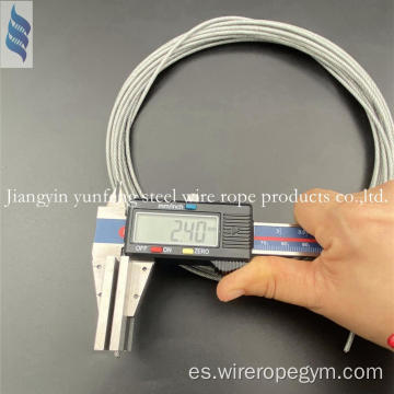 Ultra cable de alambre 7x19-1.0-1.4 mm